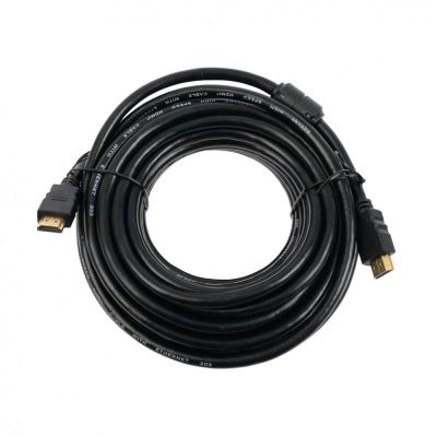 Лот: 12125181. Фото: 1. Кабель HDMI - HDMI 10м с ферритовыми... Шлейфы, кабели, переходники
