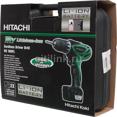 Лот: 7434249. Фото: 1. продам шуруповерт hitachi ds10dfl... Электроинструмент