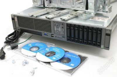 Лот: 104246. Фото: 1. HP ProLiant DL385 G2 Opteron 2218... Серверы RackMount