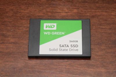 Лот: 18272205. Фото: 1. ssd wd green ssd wds240g2g0a 240... SSD-накопители