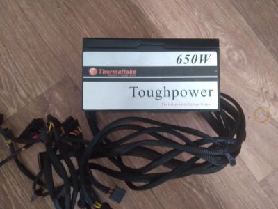 Лот: 11903169. Фото: 1. Блок питания Thermaltake Toughpower... Корпуса, блоки питания