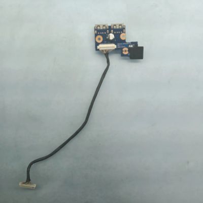 Лот: 20539780. Фото: 1. Б/У плата с разъемами USB, кнопка... Разъёмы