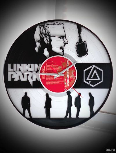 Лот: 16471331. Фото: 1. Linkin Park / Линкин парк. Часы... Часы настенные, настольные