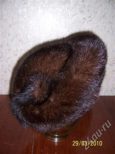 Лот: 304953. Фото: 1. Шапка норковая, коричневая. Головные уборы
