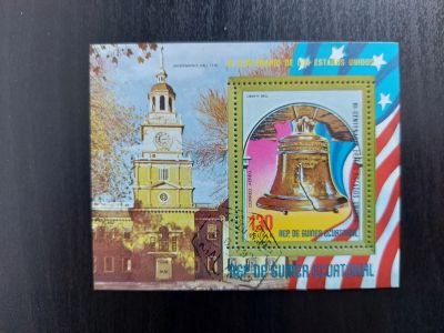 Лот: 24990227. Фото: 1. 1975. Экваториальная Гвинея. Авиапочта... Марки