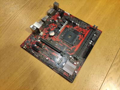Лот: 22028457. Фото: 1. Материнская плата. ASUS b450m-dragon... Материнские платы