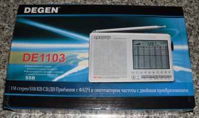 Лот: 25359095. Фото: 1. Degen DE-1103 старого типа PLL. Тюнеры, радиоприёмники
