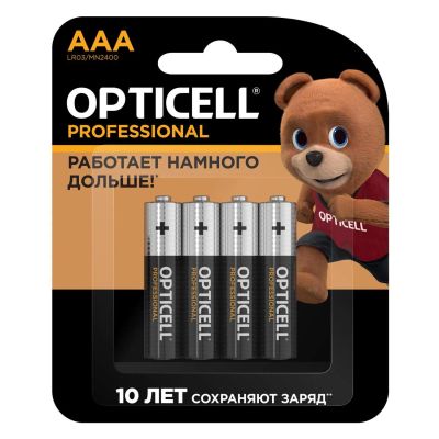 Лот: 25308122. Фото: 1. Батарейки Opticell Professional... Батарейки, аккумуляторы, элементы питания