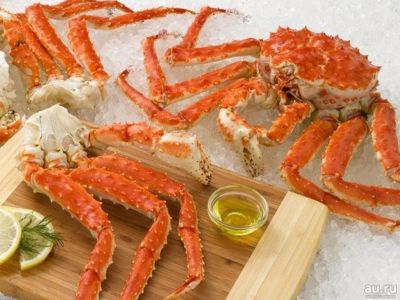 Лот: 18032648. Фото: 1. Клешни камчатского краба. Икра, рыба, морепродукты