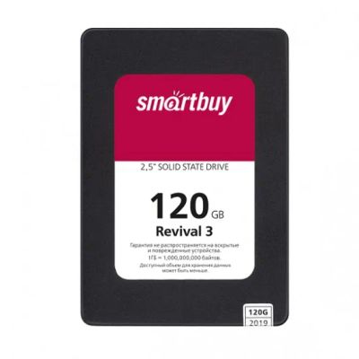 Лот: 19295155. Фото: 1. Внутренний диск SSD SmartBuy 120Gb... Другое (носители информации)