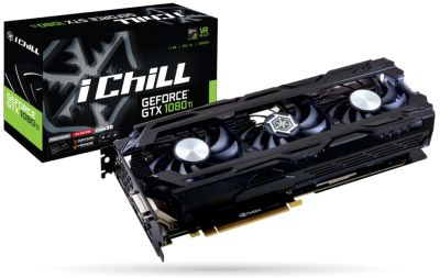 Лот: 11198683. Фото: 1. Inno3D GeForce iChill GTX 1080... Видеокарты