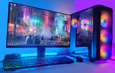 Лот: 18411177. Фото: 1. Игровой пк i7(6/12) 1060 3gb 16gb... Компьютеры в сборе