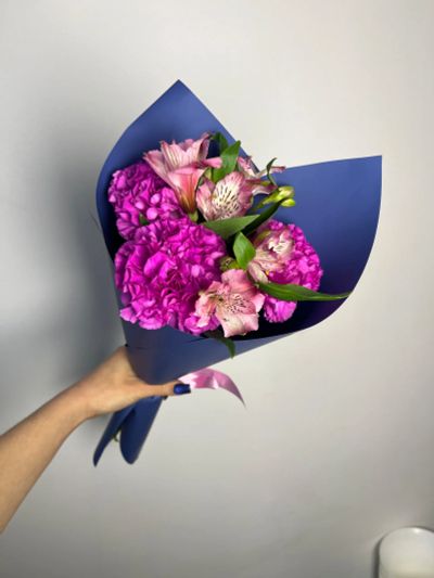 Лот: 25441495. Фото: 1. 1. Букет-комплимент быстрые торги. Свежие цветы