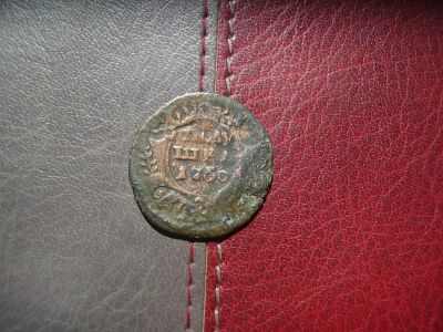 Лот: 4231283. Фото: 1. полушка 1730. Россия до 1917 года