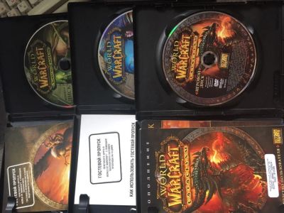 Лот: 13986760. Фото: 1. Диски WoW. Игры для ПК