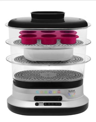 Лот: 15748071. Фото: 1. Пароварка Tefal VC300830. Кухонная