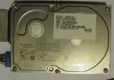 Лот: 1787469. Фото: 1. IDE HDD 20 Gb Quantum -3-. Жёсткие диски (HDD)