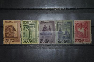 Лот: 3658900. Фото: 1. 1968 памятники архитектуры (3636-3640... Марки
