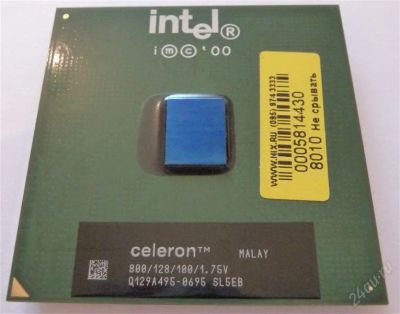 Лот: 2079011. Фото: 1. Процессор Intel Celeron 800MHz... Процессоры