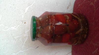 Лот: 5938372. Фото: 1. Помидорки маринованные вкусненькие... Домашние заготовки