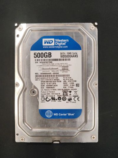 Лот: 25580464. Фото: 1. Жесткий диск HDD Western Digital... Жёсткие диски (HDD)