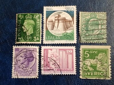 Лот: 24962224. Фото: 1. - Марки для Вашей коллекции. лот... Марки