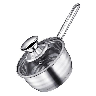 Лот: 25091559. Фото: 1. Ковш с крышкой REGENT inox Bimbo... Кастрюли