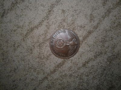 Лот: 3201629. Фото: 1. манета 1 рейхспфенниг 1938 J. Германия и Австрия