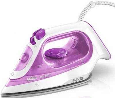 Лот: 14343100. Фото: 1. Утюг Braun TexStyle SI3030 PU... Утюги, парогенераторы, отпариватели