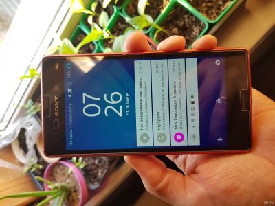 Лот: 13457450. Фото: 1. Смартфон Sony m4 отличный. Смартфоны