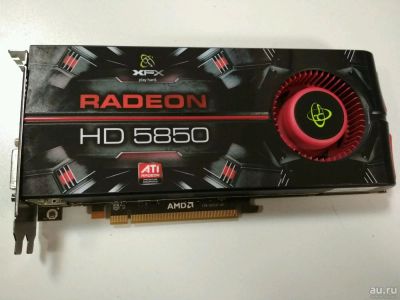 Лот: 10463917. Фото: 1. Видеокарта XFX ATI Radeon HD 5850... Видеокарты