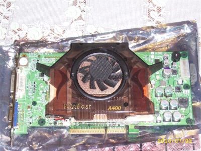 Лот: 432007. Фото: 1. AGP GF6800 128 DDR (WinFast A400... Видеокарты