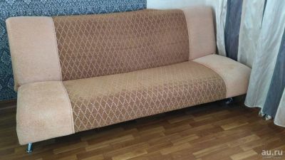 Лот: 12838651. Фото: 1. Диван коричневый. Диваны