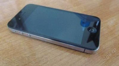 Лот: 2204421. Фото: 1. iPhone 4 16gb Black neverlock. Смартфоны