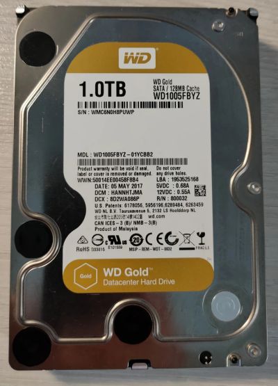 Лот: 19450100. Фото: 1. Жесткий диск Western Digital WD... Жёсткие диски (HDD)