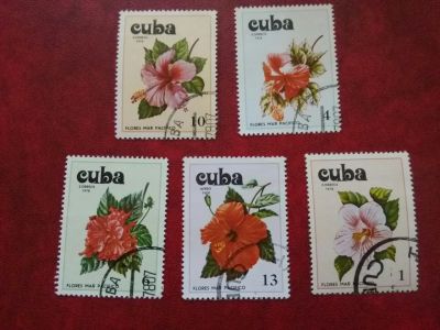 Лот: 17472856. Фото: 1. 1978 г, Куба Цветы. Марки