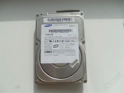 Лот: 418779. Фото: 1. HDD Samsung 40Gb. Жёсткие диски (HDD)