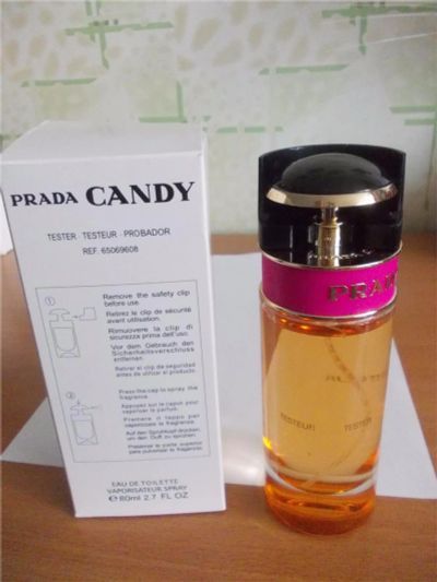 Лот: 11238863. Фото: 1. Prada Candy 100мл тестер *2000... Женская парфюмерия