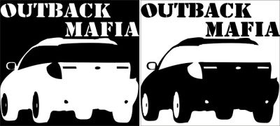 Лот: 9635854. Фото: 1. Наклейка Outback mafia. Наклейки автомобильные