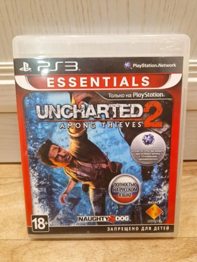 Лот: 19837545. Фото: 1. Uncharted 2 PS3 / Лицензионный... Игры для консолей