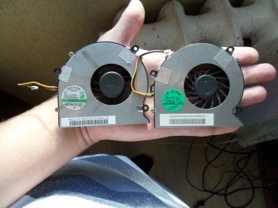 Лот: 6151948. Фото: 1. 2 Кулера от Ноутбука Acer Aspire... Системы охлаждения