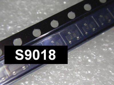 Лот: 10876747. Фото: 1. Транзистор S9018 в корпусе SOT-23. Транзисторы