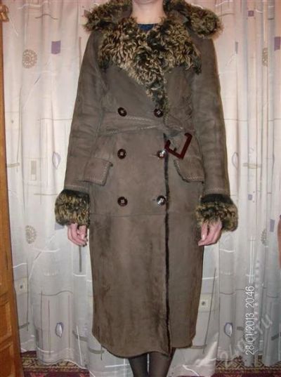 Лот: 2460386. Фото: 1. Продам дубленку женскую 44-46р. Верхняя одежда