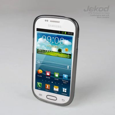 Лот: 5982332. Фото: 1. Силиконовый чехол Samsung i8190... Чехлы, бамперы