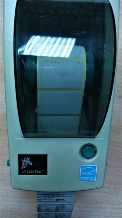 Лот: 16953428. Фото: 1. Термопринтер Zebra lp 2824 plus... Торговое