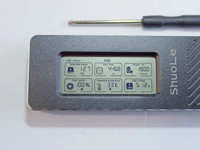 Лот: 24644850. Фото: 1. Внешний корпус SSD M.2 с умным... Внешние жесткие диски