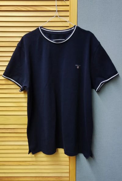 Лот: 25520370. Фото: 1. Футболка мужская Gant, р-р 52... Футболки, поло