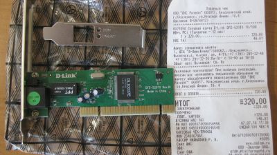 Лот: 15924344. Фото: 1. Сетевая карта D-Link DFE-520TX... Сетевые карты