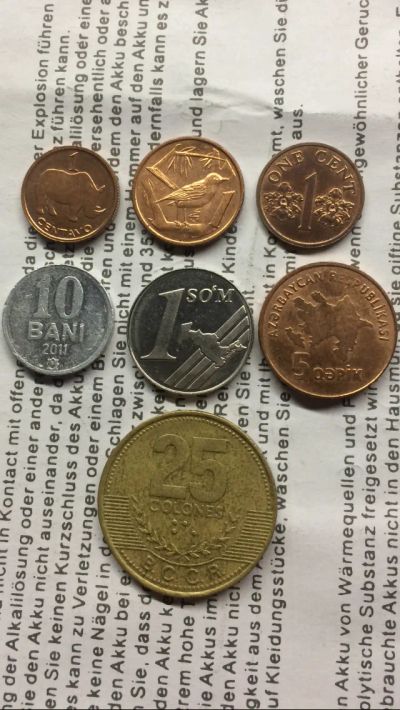 Лот: 19432877. Фото: 1. Набор из 7 монет. Наборы монет