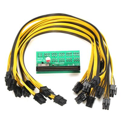 Лот: 11043772. Фото: 1. 6-pin провода + плата на серверный... Шлейфы, кабели, переходники